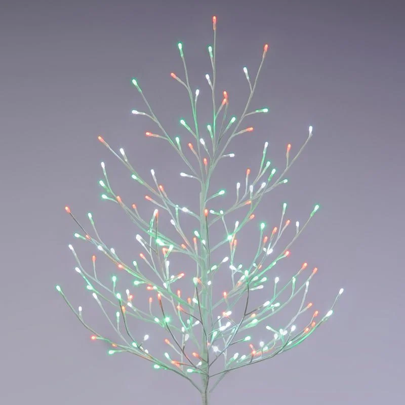 5 Foot Christmas Tree Light Feature Multicoloured Jolly Holly