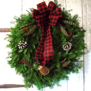 Adirondack Bird Wreath