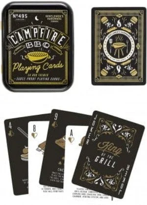 Campfire BBQ Playing Cards - 54 BBQ Themed Sauce-proof Playing Cards