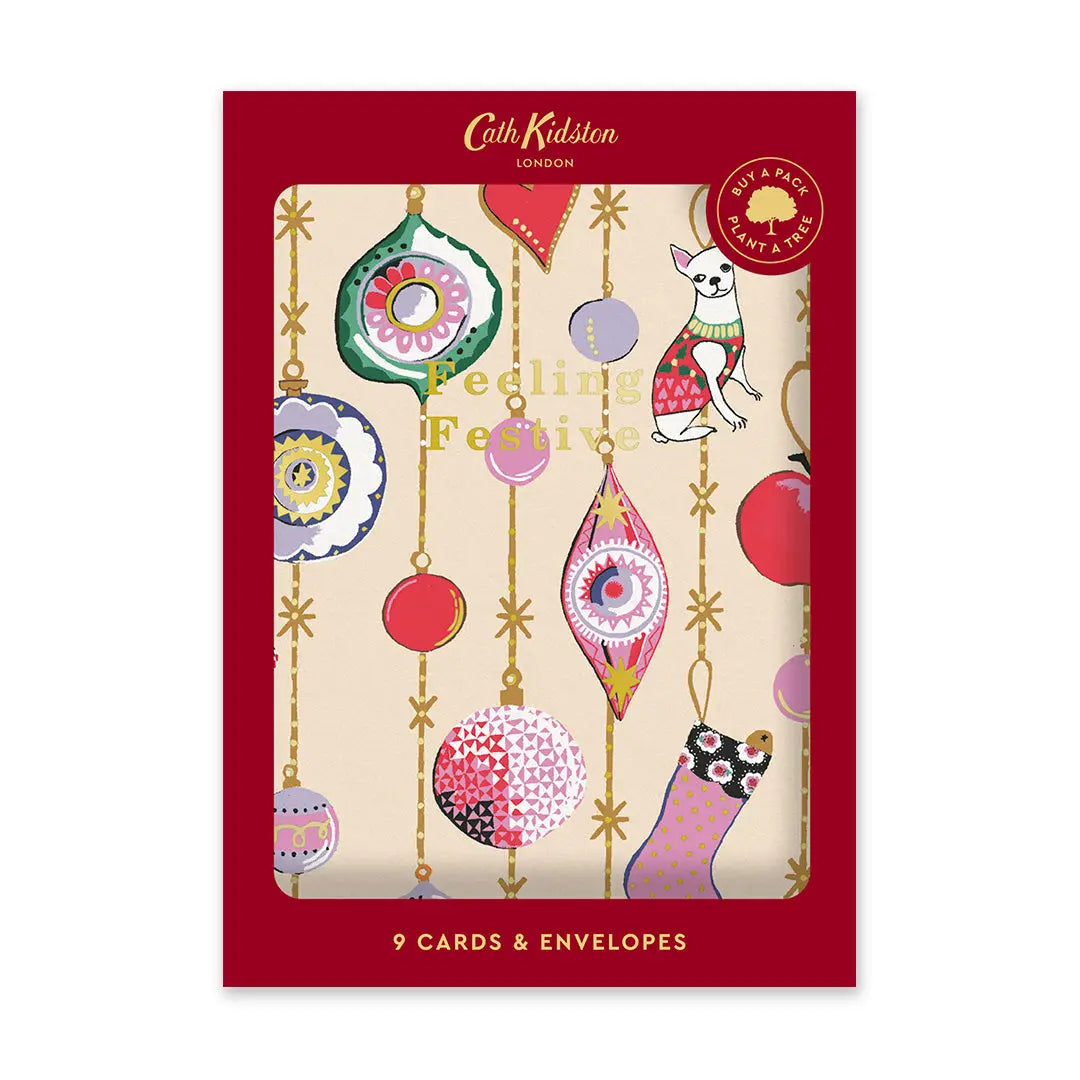 Cath Kidston Retro Christmas Card Set