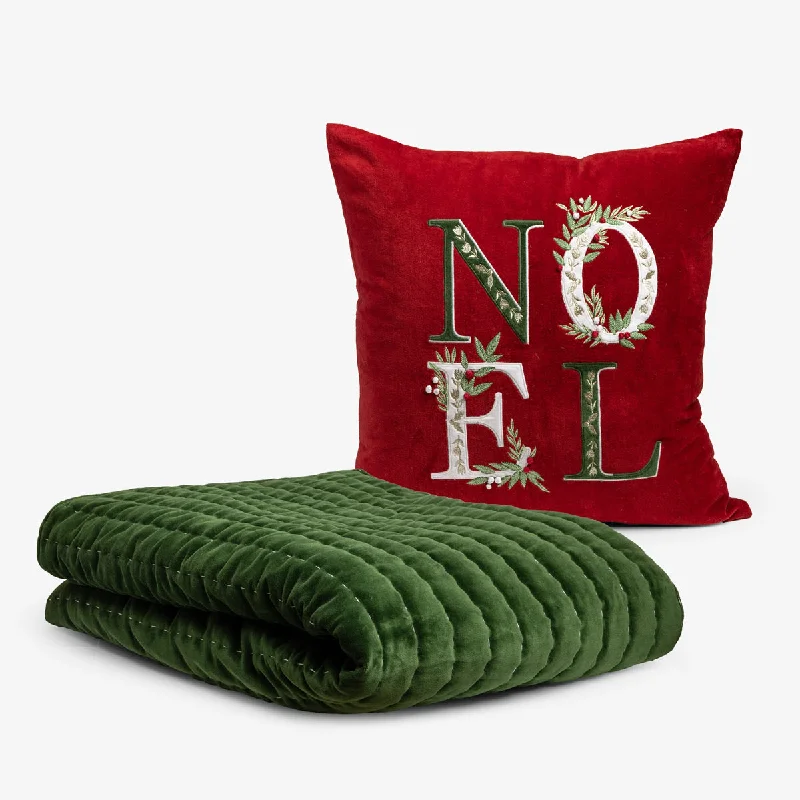 Christmas Throw & Cushion Bundle