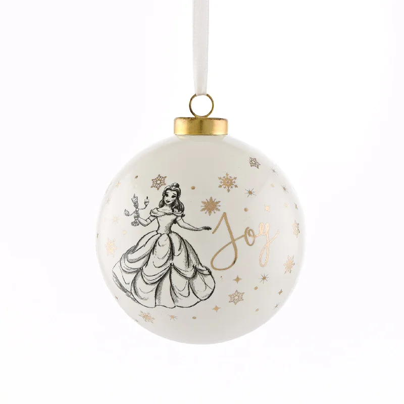 Disney Beauty and the Beast Princess Belle Christmas Bauble