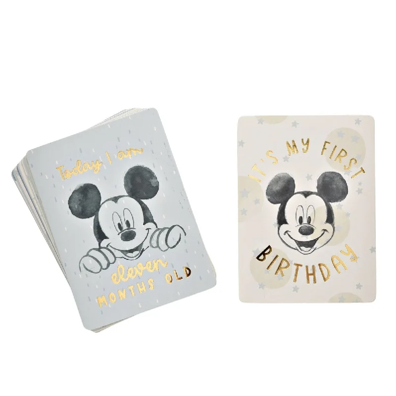 Disney Mickey Mouse Baby Milestone Cards