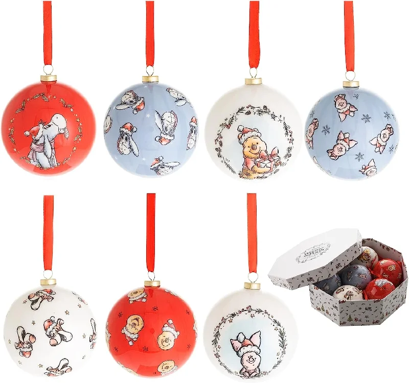 Disney Winnie the Pooh Christmas Baubles