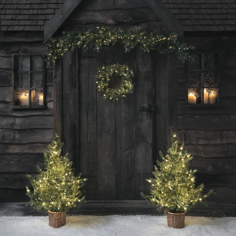 Dual Colour LED Christmas Porch Bundle