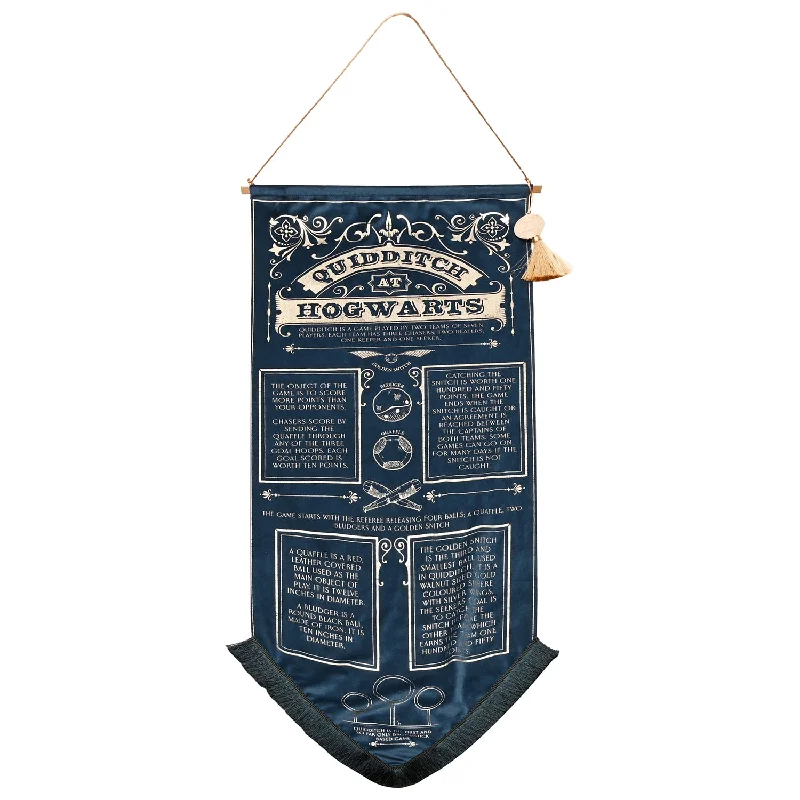 Harry Potter Quidditch Alumni Hanging Banner