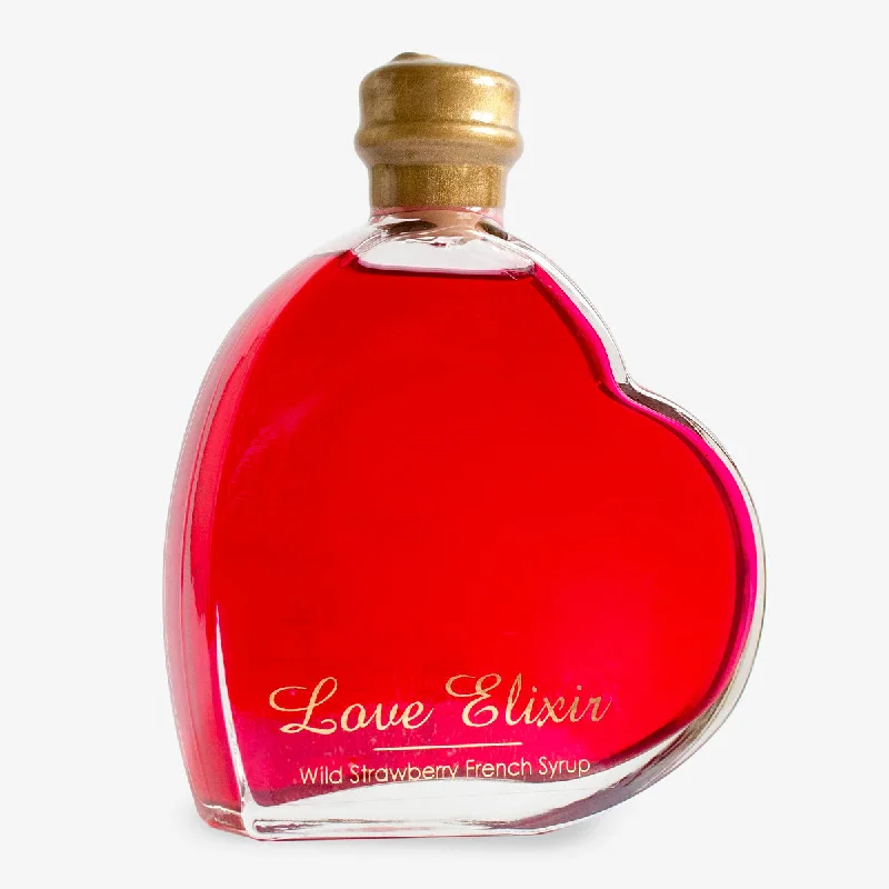 Love Heart Elixir Wild Strawberry French Syrup Mixer