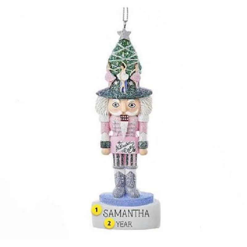 Personalized Nutcracker Ballet Ornament