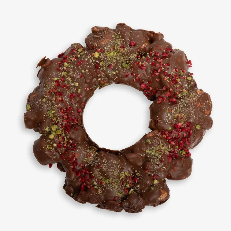 Rocky Road Chocolate Wreath